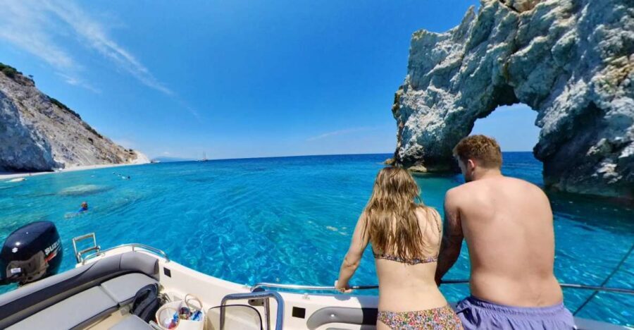 Skiathos: Private Lalaria Beach and Caves Speedboat Tour - Why North Skiathos Feels Different From the Usual Beach Day