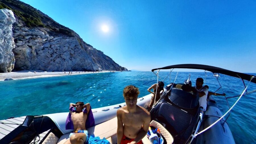 Skiathos: Private Lalaria Beach and Caves Speedboat Tour - The Photo Stop and Kastro Beach: How the Tour Finishes Strong