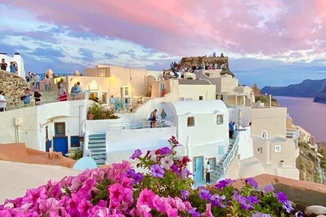 Skip Sky Tram !!! Hassle-Free 5 Hour Tour for Cruise Passengers - Finikia blue domes: photos without the Oia crush