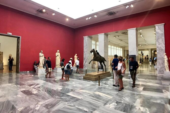 Skip The Line National Archaeological Museum Private Guided Tour In Athens - Entering the National Archaeological Museum on Patission Avenue