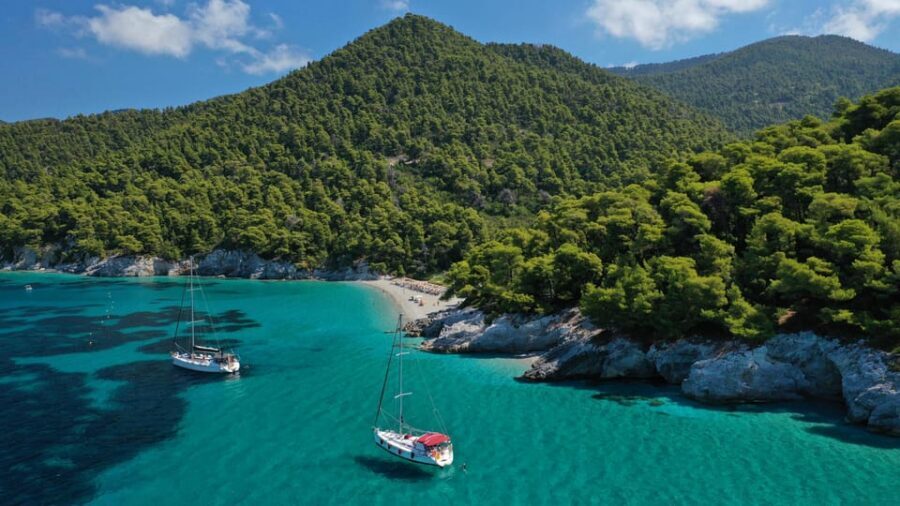Skopelos Island: Mamma Mia Filming Locations Tour - Kastani Beach: Where the Music Moments Meet Real Swimming Time