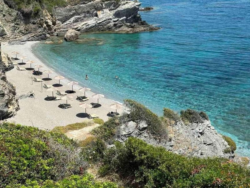 Skopelos: Island Tour, Mamma mia chapel & beaches - A brief stop at the Monastery of the Archangels