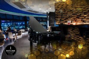 Skyline Cafe Bar in OTE Tower - The OTE Tower rotation: why it feels different from a normal viewpoint