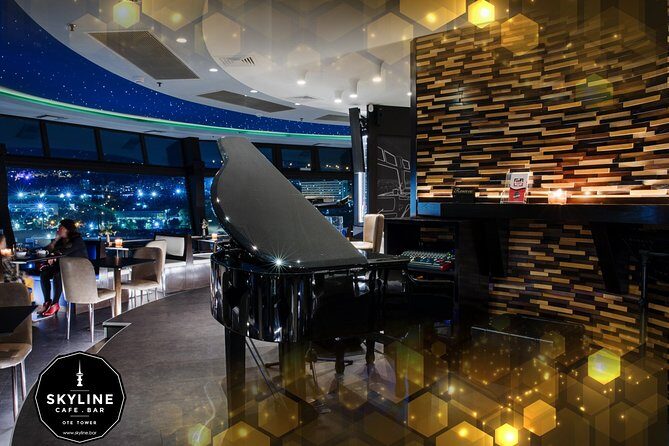 Skyline Cafe Bar in OTE Tower - When to go: sunset and the city-light shift