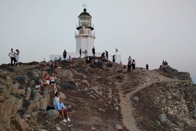 Small-Group Armenistis Lighthouse Sunset Tour in Mykonos - One Hour and Twenty Minutes at Armenistis