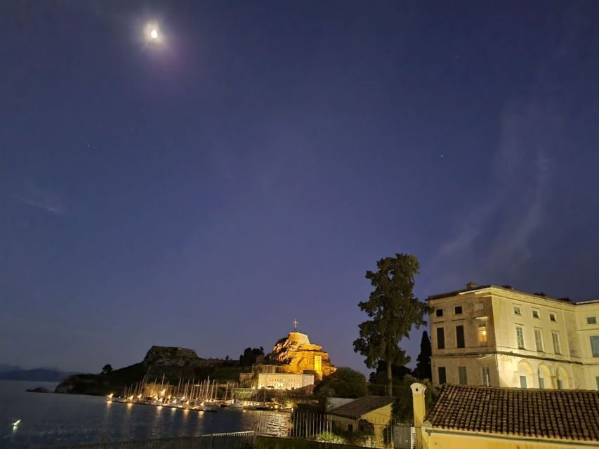Small Group: Corfu Evening Walking Tour with a Glass of Wine - Palace of St. Michael and St. George: A Nighttime Landmark You’ll Actually Remember