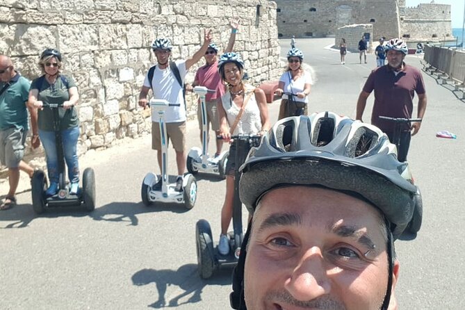 Small Group Heraklion Segway Tour - Lions Square and the streets around Dedalou