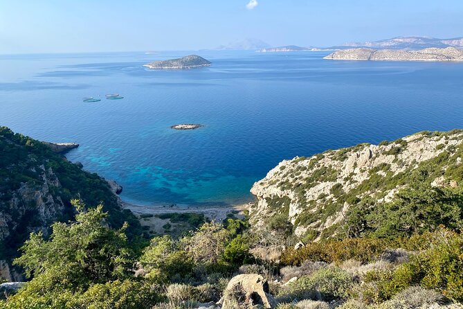 Small group hiking between the beach and Kritinia Castle - Pickup from Rhodes resort areas