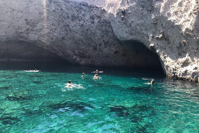 Small Group Kaiki Cruise & Greek Gastronomy Experience - Panteronisi Blue Lagoon: the last swim that seals the day