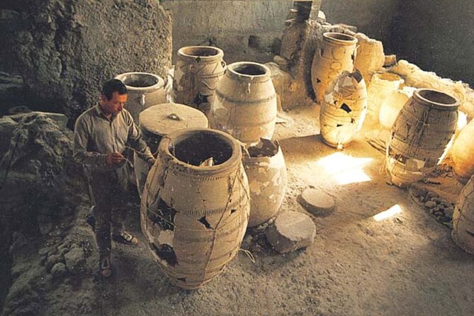 Small Group Santorini Discovery Tour with Lunch and Wine Tasting - Pyrgos, the island’s old hill village