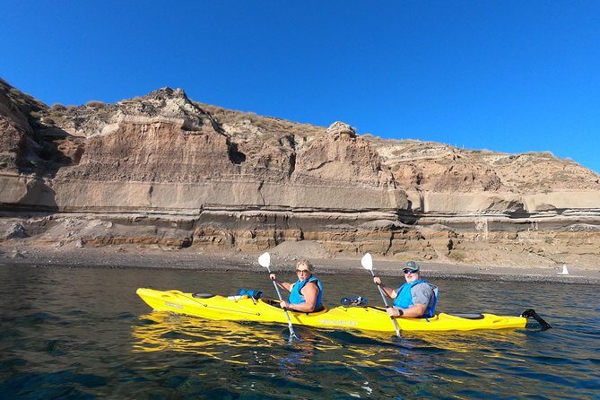 Small-Group Santorini Sea Caves Kayak Trip with Snorkeling & Picnic - From Pickup to Kayak Time: 10:00 Start, 7 Hours of Salt Air
