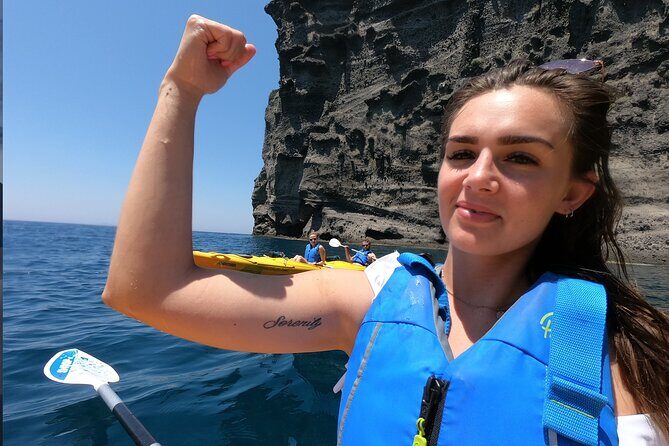 Small-Group Santorini Sea Caves Kayak Trip with Snorkeling & Picnic - Snorkeling Equipment, Not Just a Pretty Swim