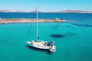 Small group,pass by Delos,swim in Rhenia,snap LVenice, free trans - Getting to the dock: pickup and mobile ticket reality