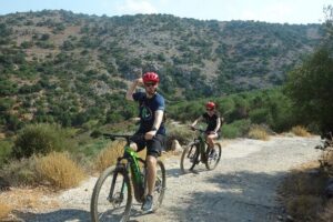 Small Villages and Cretan Nature. E-Bike tour - Aposelemis Canyon and village roads: where the scenery turns practical