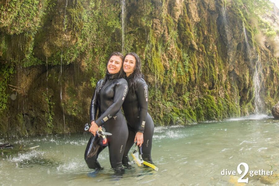 Snorkel trip to the Kourtaliotiko Waterfalls Plakias - First springs, fresh water, and a gorge that keeps surprising you