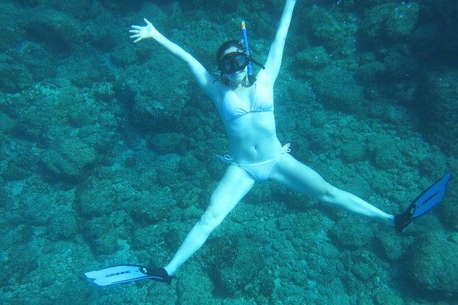 Snorkeling and swimming tour to the Poseidon's temple at Sounio cape - Legrena Beach and the Blue Hole swim