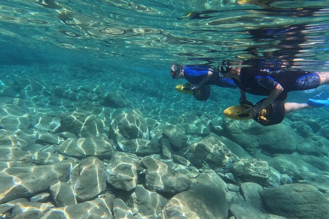 Snorkeling Tour with Sea Scooter in Heraklion - Learning to control the sea scooter