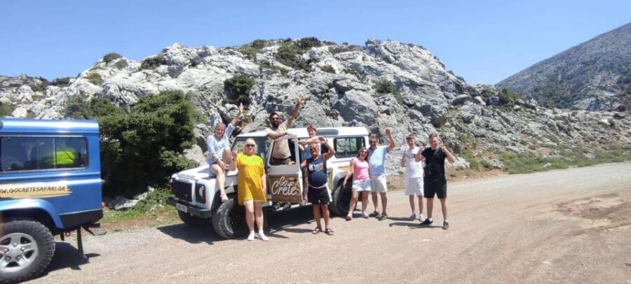 South Crete: Sarakinas Gorge Hike, Swim & Jeep Safari - Key points to know before you go