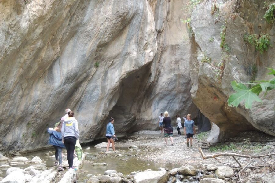 South Crete: Sarakinas Gorge Hike, Swim & Jeep Safari - Your day starts with convenient pickup, then Kritsa sets the tone