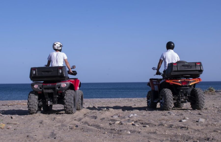South Rhodes: ATV Quad Guided Tour 2 or 1 person on 1 Quad - Panoramic countryside views and the “right” kind of speed