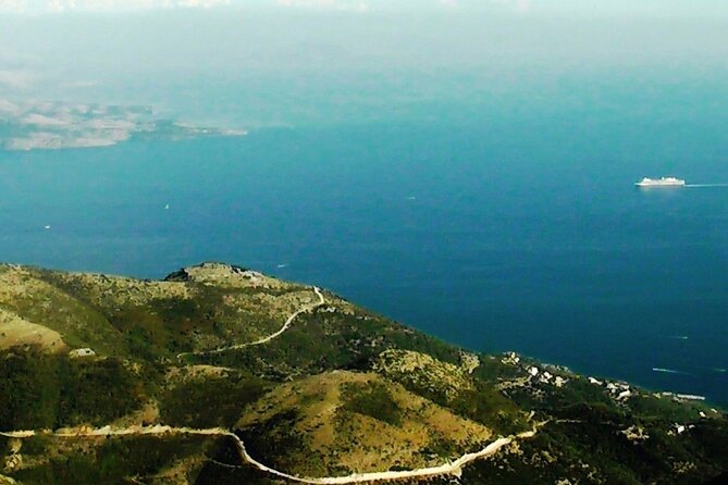 South to Northwest Corfu 4x4: Coastal Dreams &Village Charms - Vistonas and the Enotis mill add substance to the scenery