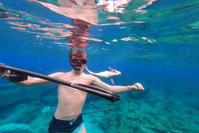 Spearfishing in Chania, Crete (price is per group) - The boat tasting adds a welcome pause