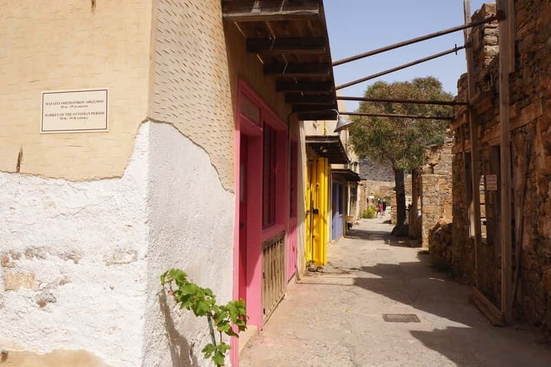 Spinalonga Boat Trip from Elounda Port - On the island: toilets, walking comfort, and optional guides