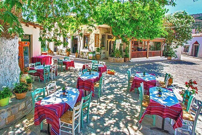 Spinalonga, Plaka, Elounda, Agios Nikolaos & Olive Mill | Private - Elounda Square: Harbor Town Energy in a Short Time Slot