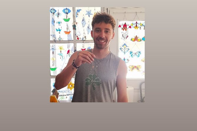 Stained Glass Workshop - Choosing opal glass and cutting your design