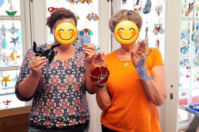 Stained Glass Workshop - Copper foil and the final soldering stage