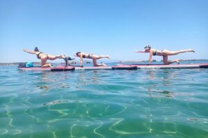 Stand up Paddle Pilates in Chania - Nea Chora Beach: your calm starting point