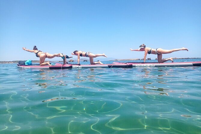 Stand up Paddle Pilates in Chania - Nea Chora Beach: your calm starting point