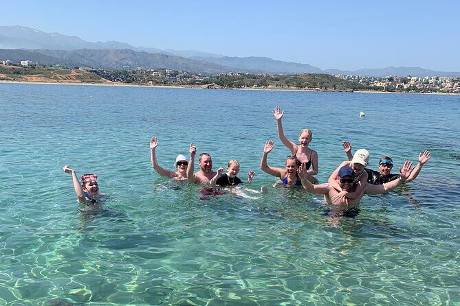 Stand-up Paddleboard Lazareta Experience Chania Crete (tour) - Stop 1 at Lazareta: beaches, swims, and Venetian-era stories