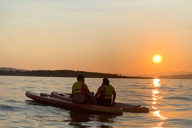 Stand-up Paddleboard Sunset Experience Chania Crete (tour) - Lazarenta and Socrates’ local connection