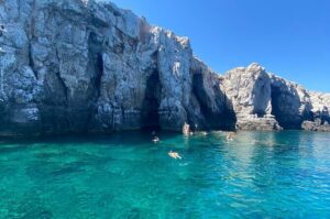 Sun & Sea All Inclusive 3 Hour Swimming Cruise (WITH PICK UP SERVICE) - Stop 3: Anthony Quinn Bay, the film connection, and the wow factor