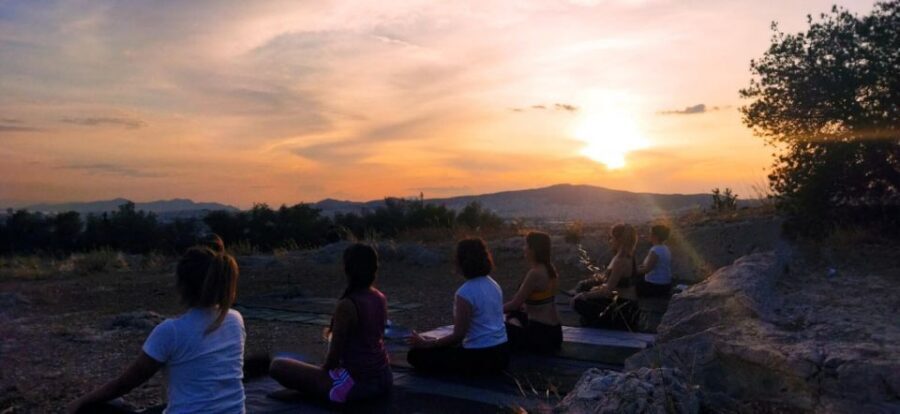Sunrise Yoga & Meditation Acropolis & 360 view - Sunrise vs Sunset Colors: When to Choose What Session