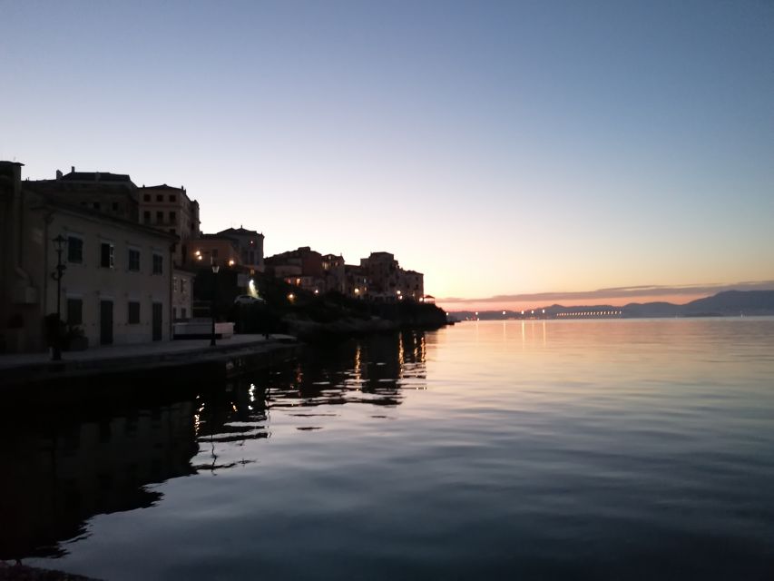 Sunset boat trip from Corfu Town to Mouse Island - Setting out from Mayor’s Stairway in Garitsa Bay