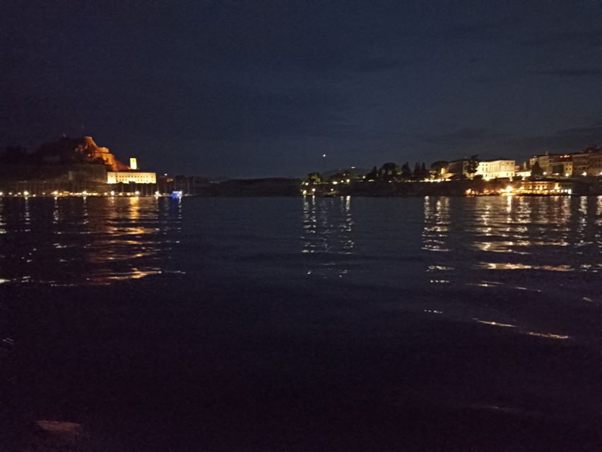 Sunset boat trip from Corfu Town to Mouse Island - Mon Repos, Kanoni, and the airport approach