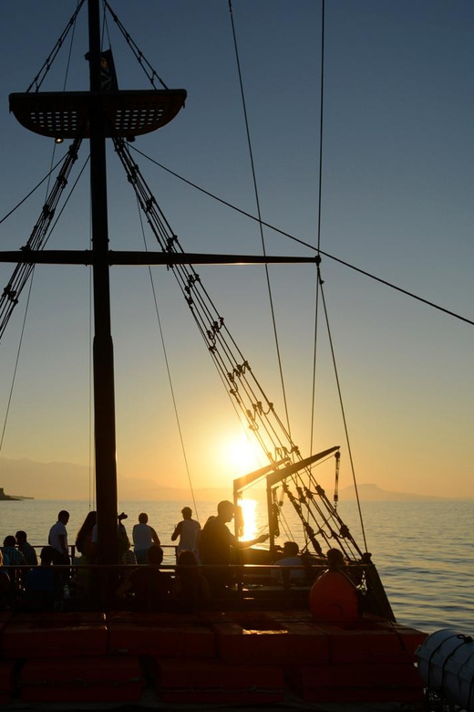 Sunset cruise at St. George Bay from Hersonissos port - Saint George Bay and the north coast from the boat