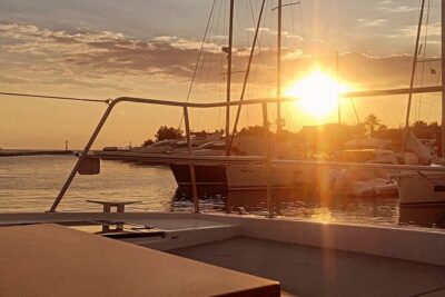 Sunset Cruise in Corfu Old Town on a luxury Catamaran - Leaving D-Marin Gouvia at 7:30 pm