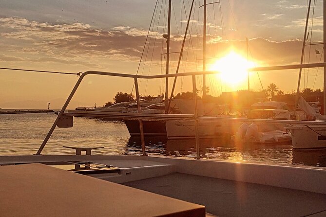 Sunset Cruise in Corfu Old Town on a luxury Catamaran - Leaving D-Marin Gouvia at 7:30 pm
