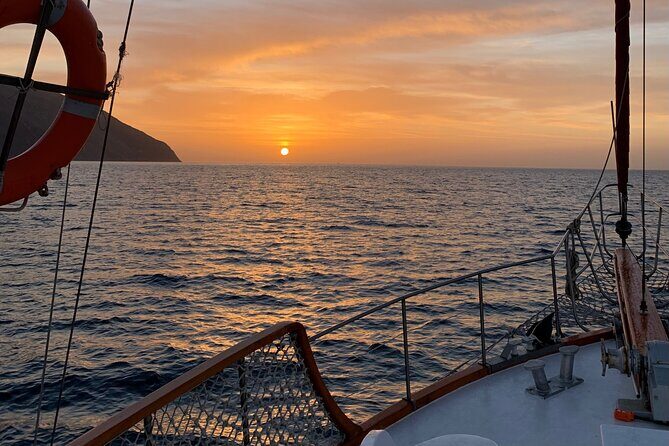 Sunset Cruise in Rhodes with unlimited drinks & snacks - Kalithea Springs swim and snorkeling: why this stop is the selling point