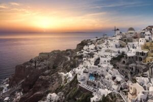 Sunset In Oia & Traditional Villages Bus Tour - The bus route that stitches Santorini into one day