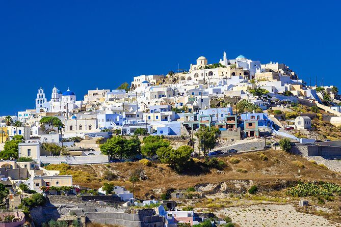 Sunset In Oia & Traditional Villages Bus Tour - The escort and why Tanya keeps getting named
