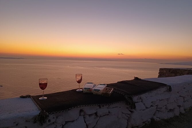 Sunset Lighthouse Armenistis - History, local color, and the role of the escort