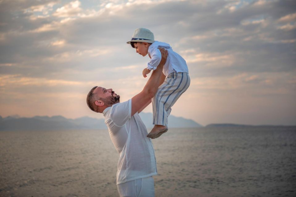 Sunset Photo shoot on the beach Kos island - Why the Golden Hour Timing Matters
