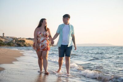 Sunset Photo shoot on the beach Kos island - What the 45 Minutes Actually Feel Like