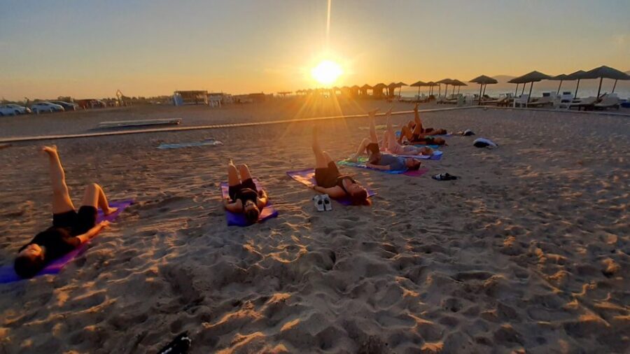 Sunset Pilates on Tigaki Beach - Where to meet on Tigaki Beach (and how not to waste class time)