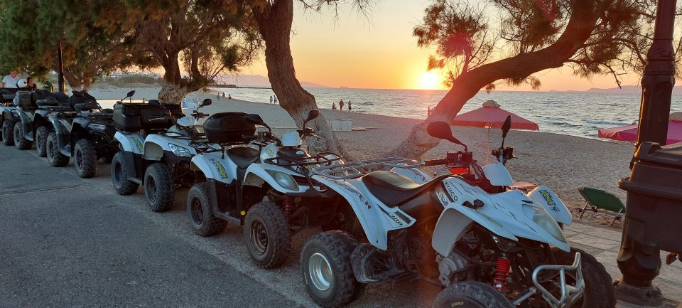 Sunset Quad Safari Tour in Crete - Sfentili Lake and the mountain views