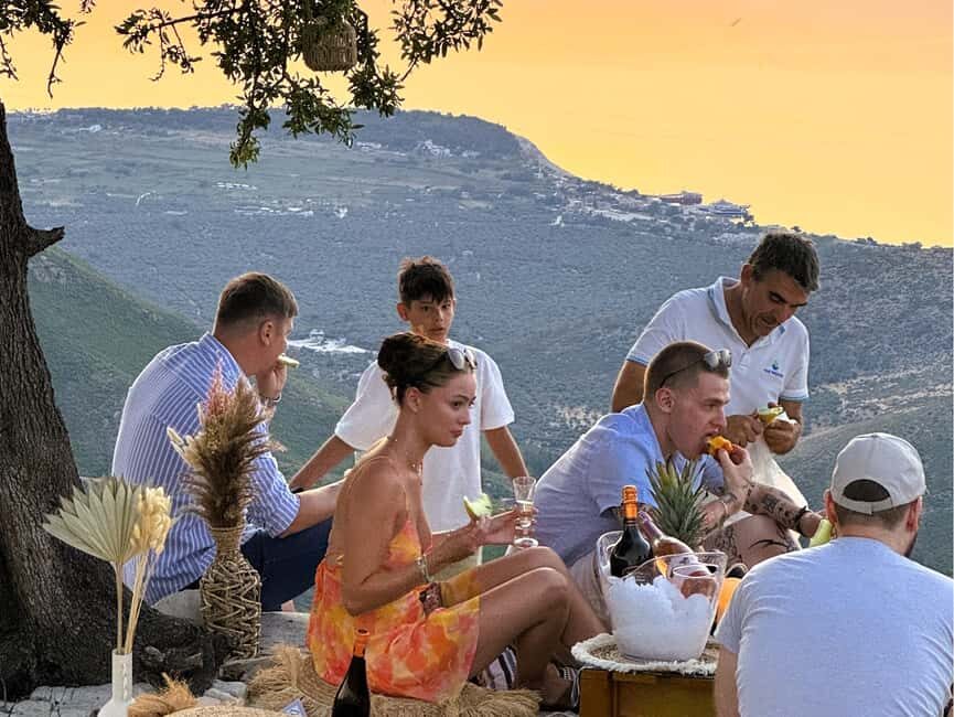 Sunset Safari in Thassos with free refill prosecco & fruits - Your guide’s role: stories, timing, and photo help